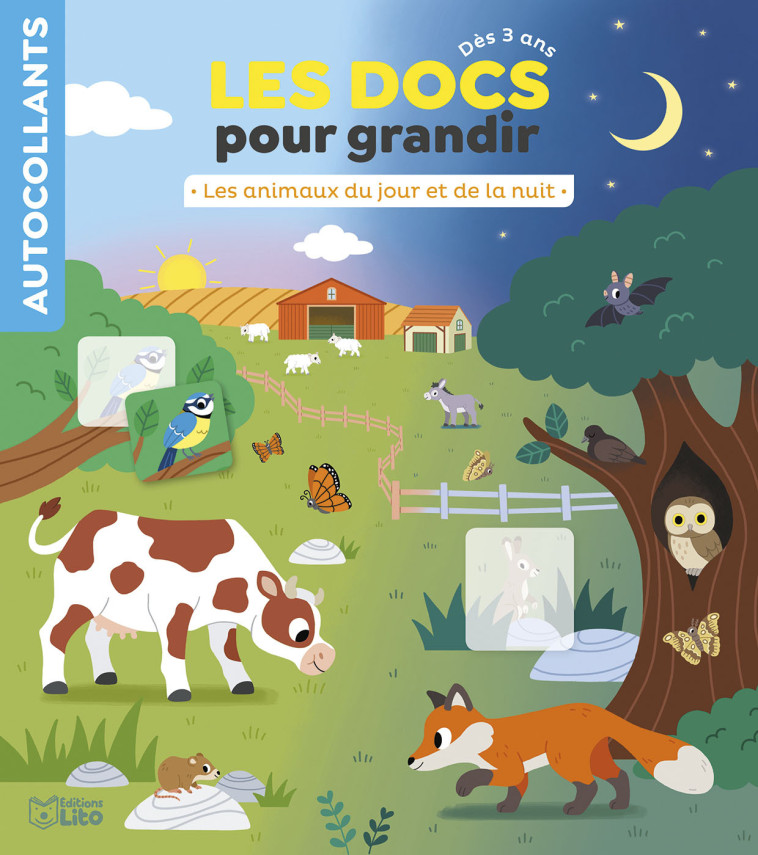 DOCS POUR GRANDIR ANIMAUX JOUR - XXX - LITO