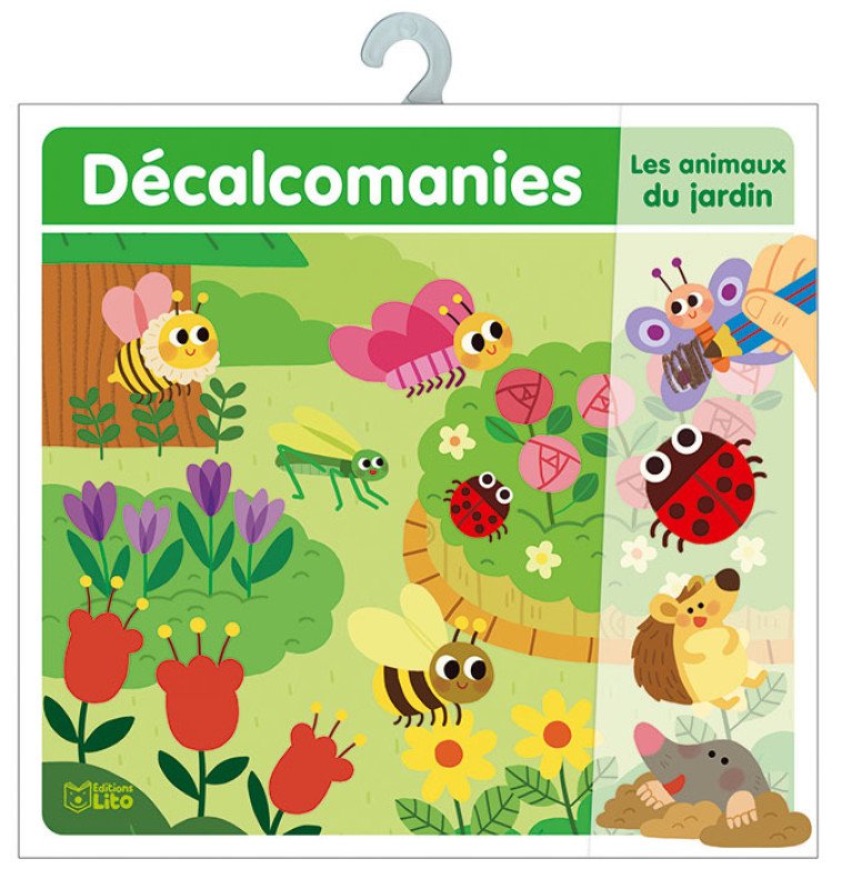 DECALCOMANIES ANIMAUX JARDIN - XXX - LITO