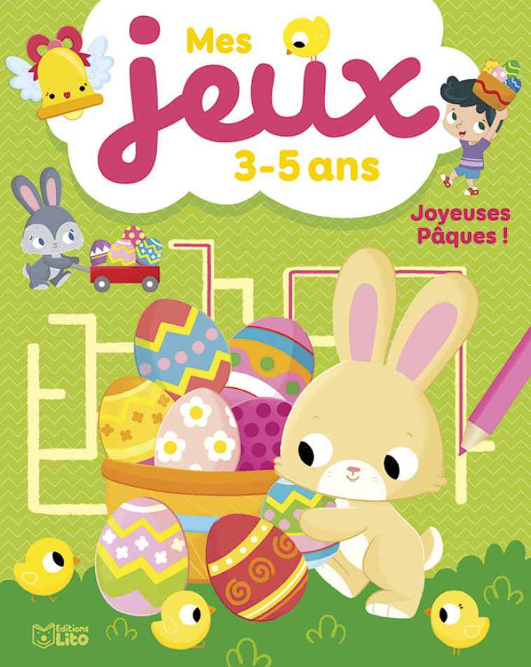 MES JEUX 3-5 ANS PAQUES - XXX - LITO