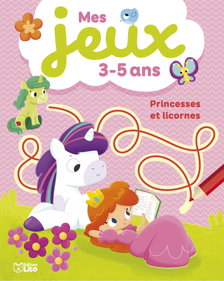 MES JEUX 3-5 ANS PRINCESSES - XXX - LITO