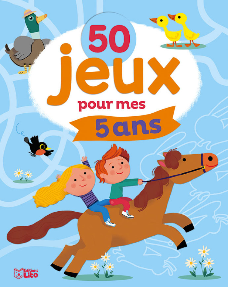 50 JEUX POUR MES 5 ANS - XXX - LITO