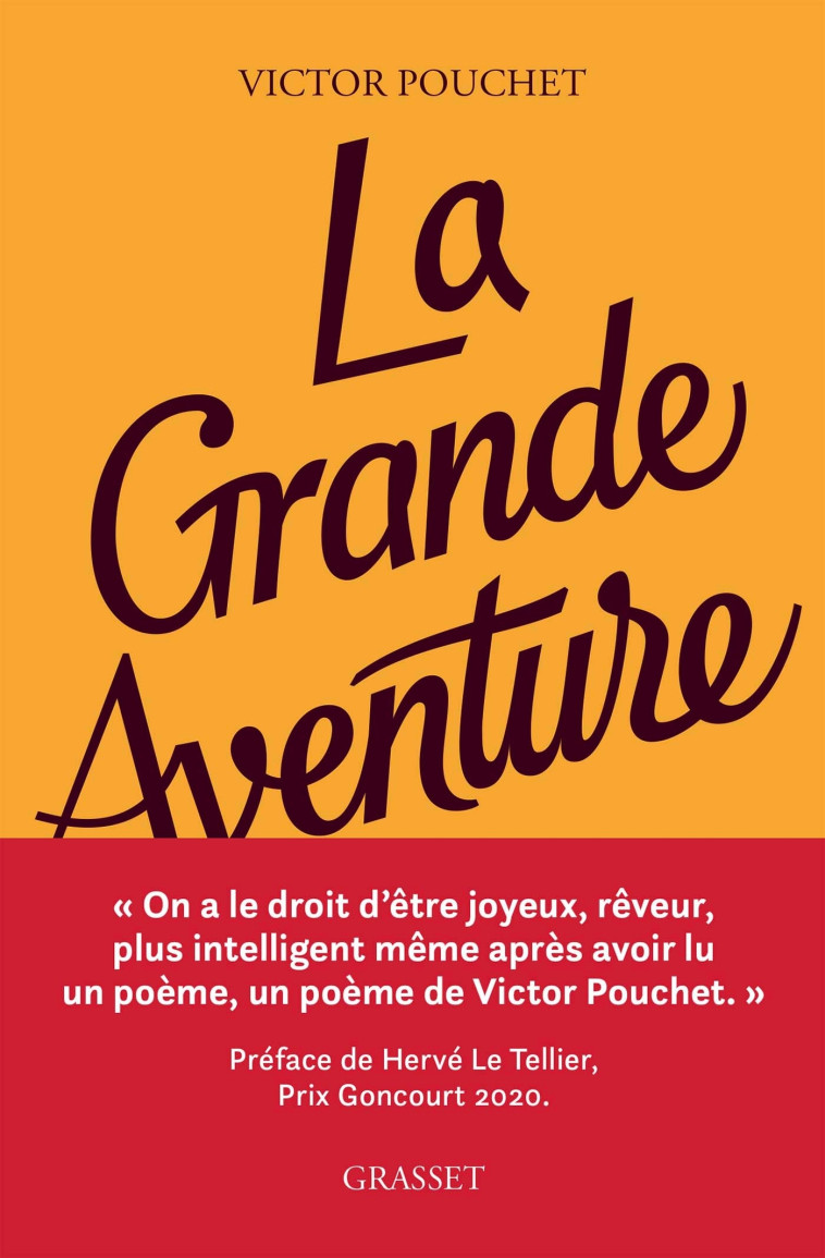 La grande aventure - VICTOR POUCHET - GRASSET