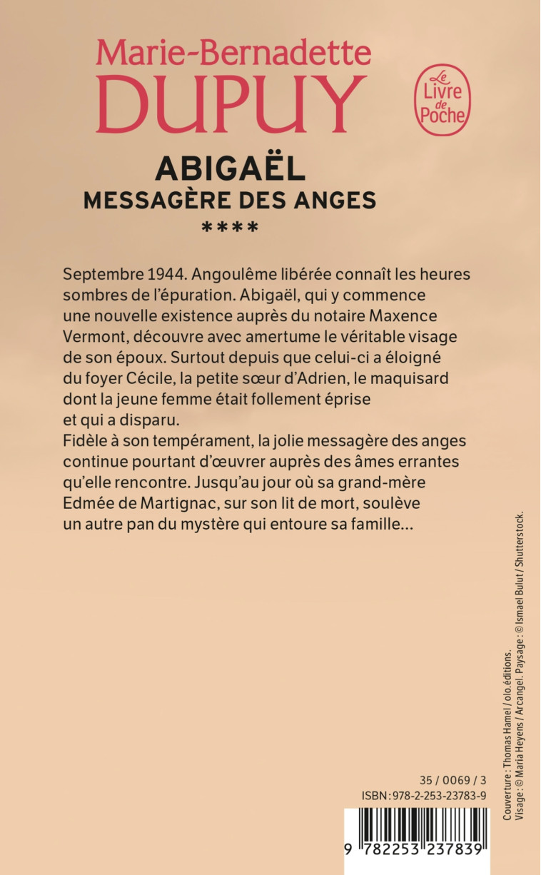 Abigaël, messagère des anges (Abigaël Saison 1, Tome 4) - Marie-Bernadette Dupuy - LGF