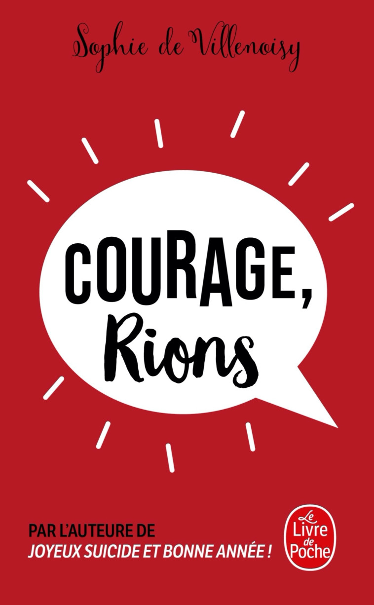 Courage, rions - Sophie Villenoisy - LGF