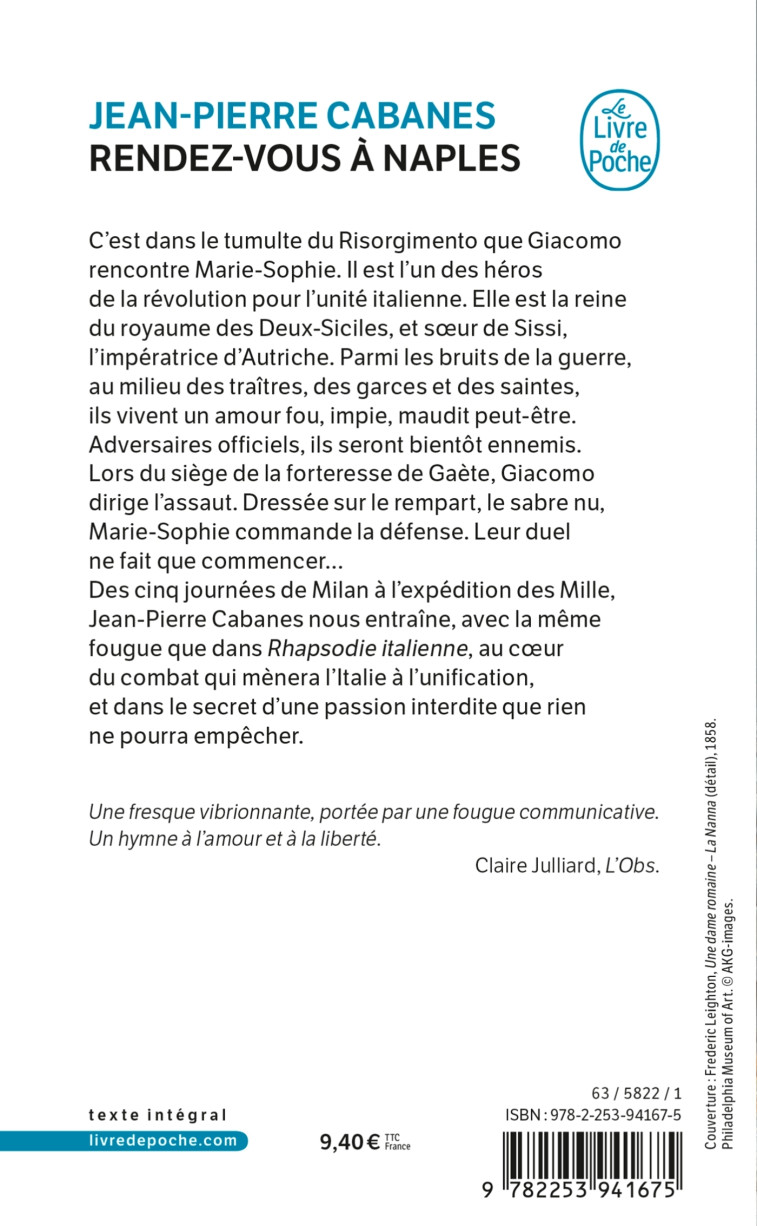 Rendez-vous à Naples - Jean-Pierre Cabanes - LGF