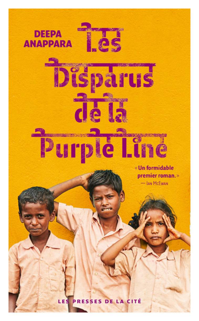 Les Disparus de la Purple Line - Deepa Anappara - PRESSES CITE