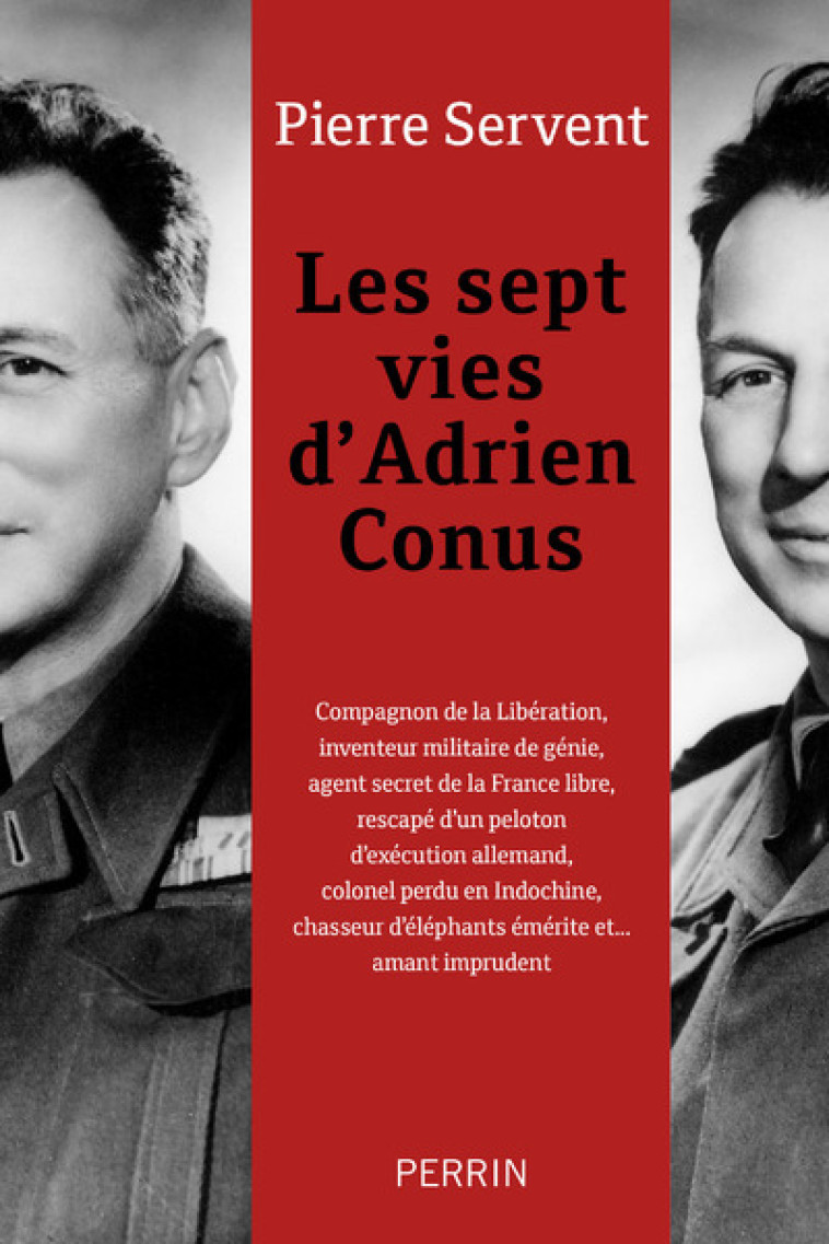 Les sept vies d'Adrien Conus - Pierre Servent - PERRIN