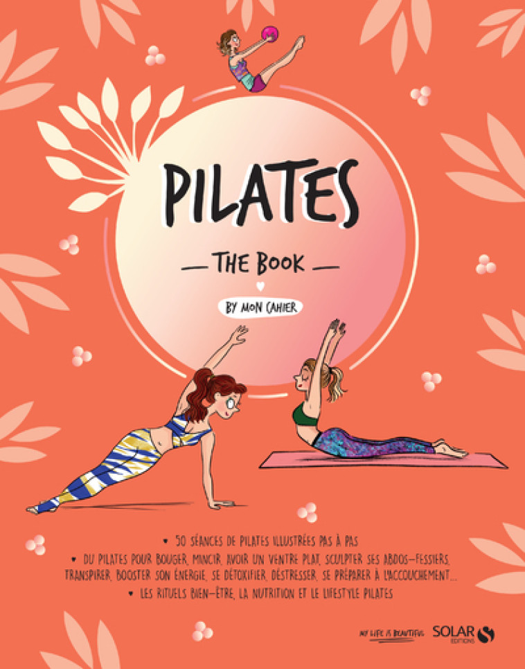 Pilates the book by Mon cahier -  Collectif - SOLAR