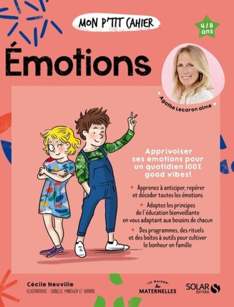 Mon p'tit cahier Emotions NE - Cécile Neuville - SOLAR