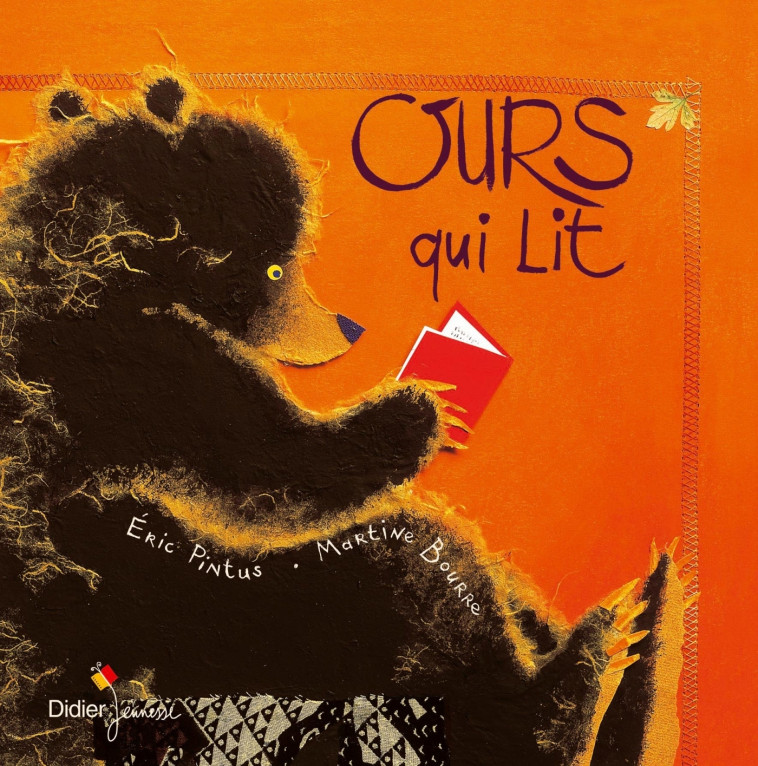 Ours qui lit - Eric Pintus - DIDIER JEUNESSE