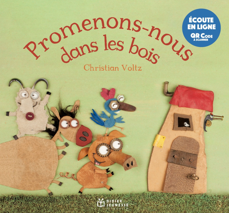 Promenons-nous dans les bois - Christian Voltz - DIDIER JEUNESSE