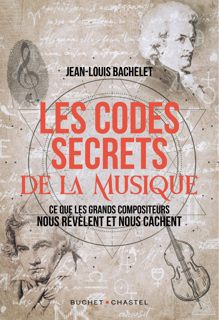 Les codes secrets de la musique - Jean-Louis Bachelet - BUCHET CHASTEL