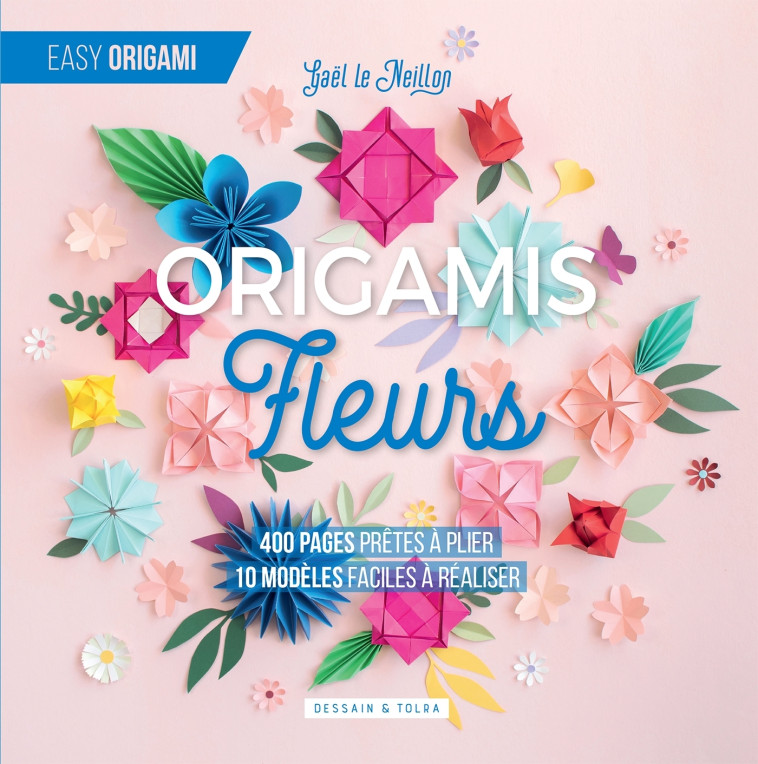 Origamis fleurs - Gaël Le Neillon - DESSAIN TOLRA