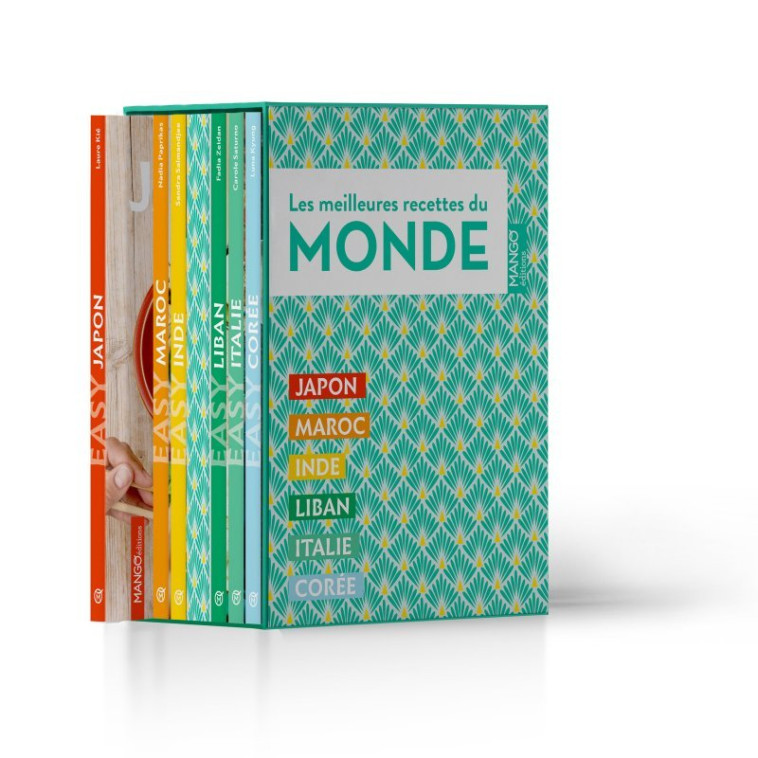 Easy Les meilleures recettes du monde Japon, Maroc, Inde, Italie, Liban, Corée -  Collectif - MANGO