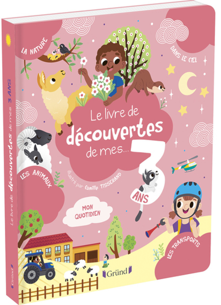 Le livre de découvertes de mes 3 ans - Aurélie Desfour - GRUND