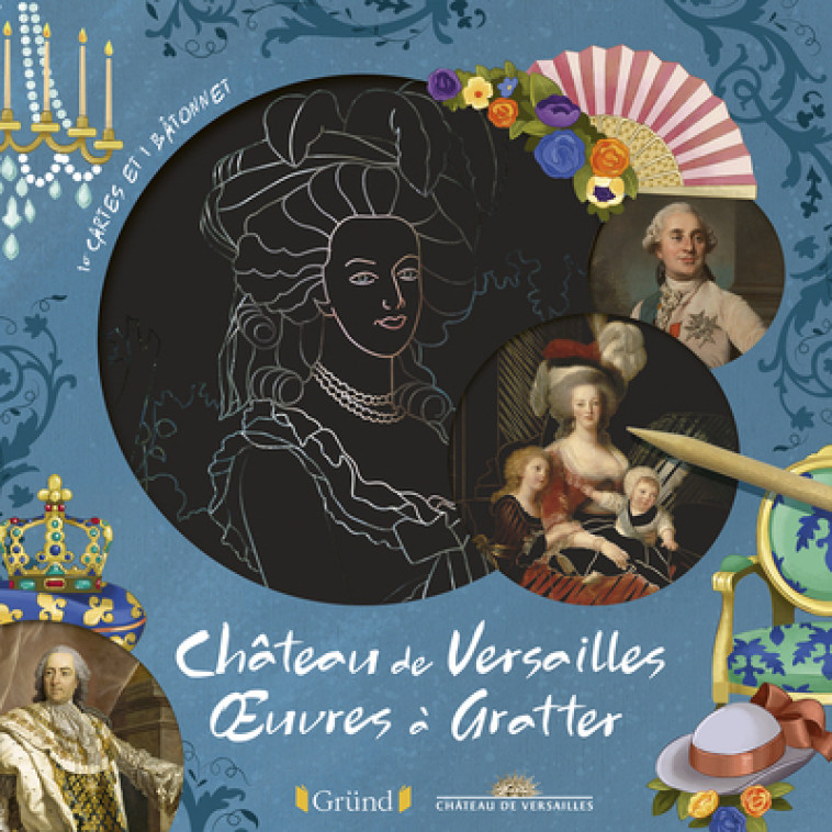 Château de Versailles - Oeuvres à gratter -  Château de Versailles - GRUND