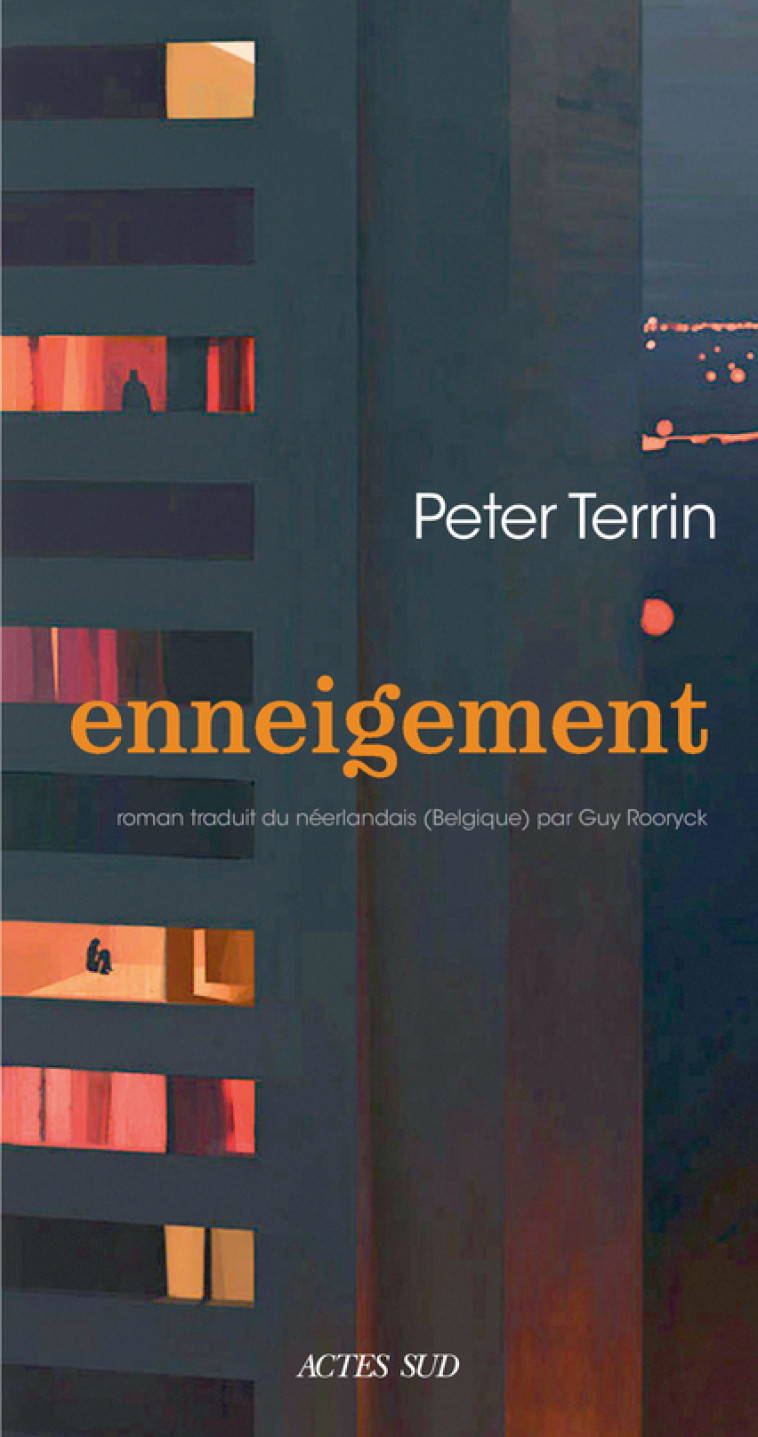 Enneigement - Peter Terrin - ACTES SUD