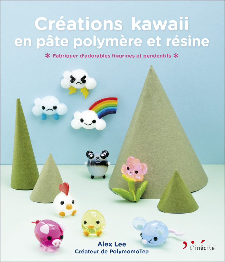 Créations kawaii en pâte polymère et résine - Marion McGuinness - INEDITE