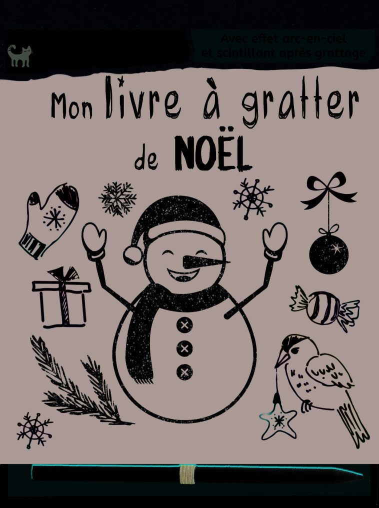 MON LIVRE A GRATTER DE NOEL - Jennifer WILDERICH-LANG - MINEDITION