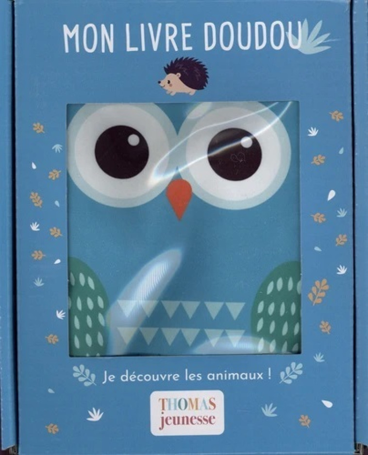 Mon livre doudou hibou  - Elena Brusi - THOMAS EDITIONS