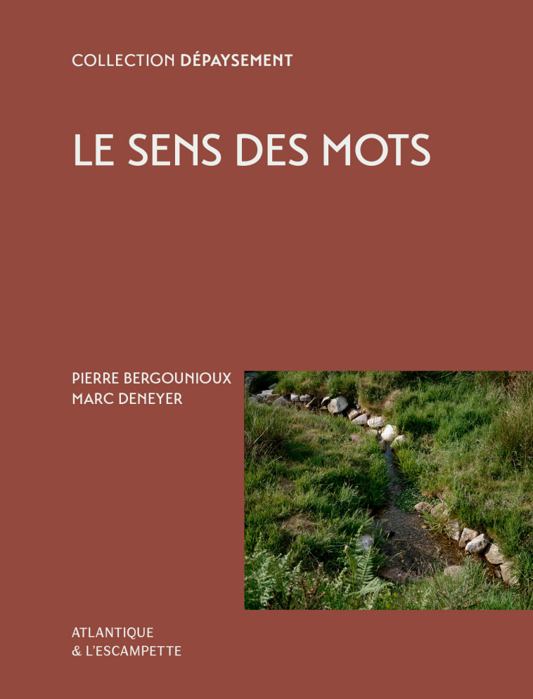 Le Sens des mots - Pierre Bergounioux - ESCAMPETTE