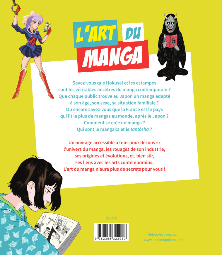 L'art du manga - Jean-Samuel Kriegk - PALETTE