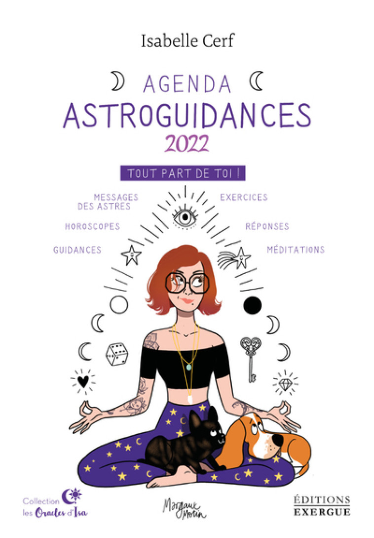 Agenda AstroGuidances 2022 - Isabelle Cerf - EXERGUE