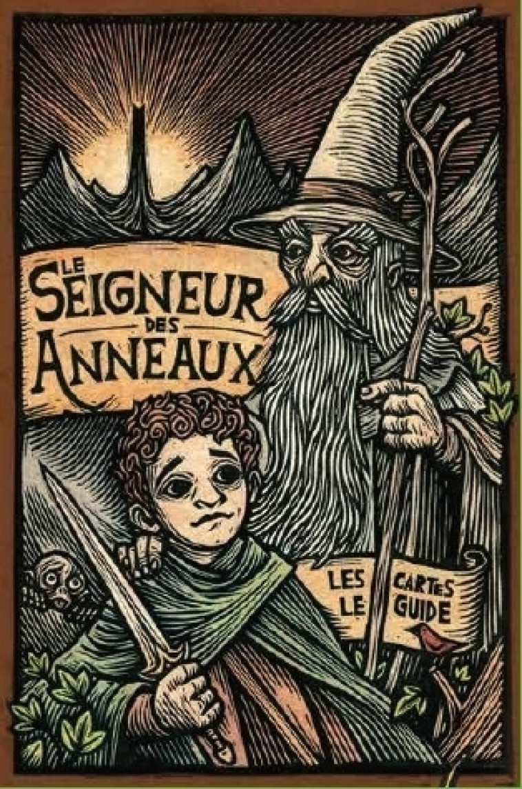 Le Seigneur des Anneaux, le jeu de tarot - XXX - HUGINN MUNINN