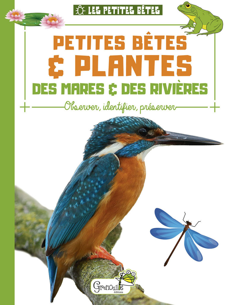 Petites bêtes et plantes des mares et rivières - Alice DELVAILLE - GRENOUILLE