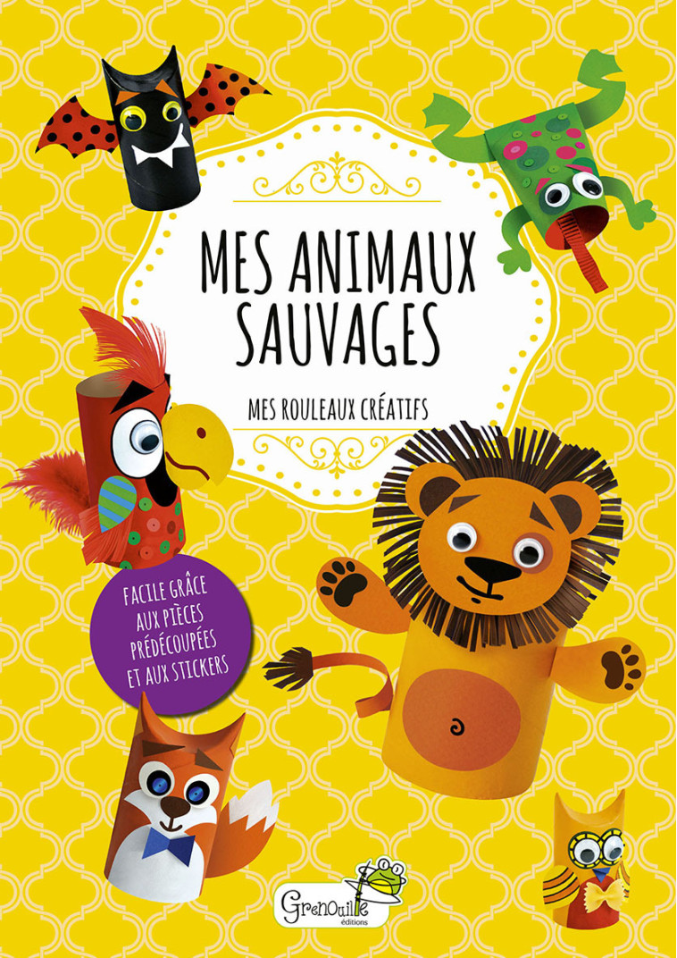 Mes animaux sauvages -  Collectif - GRENOUILLE