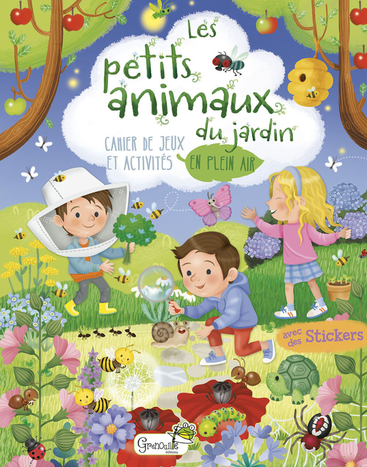 Les petits animaux du jardin - Ilaria Barsotti - GRENOUILLE