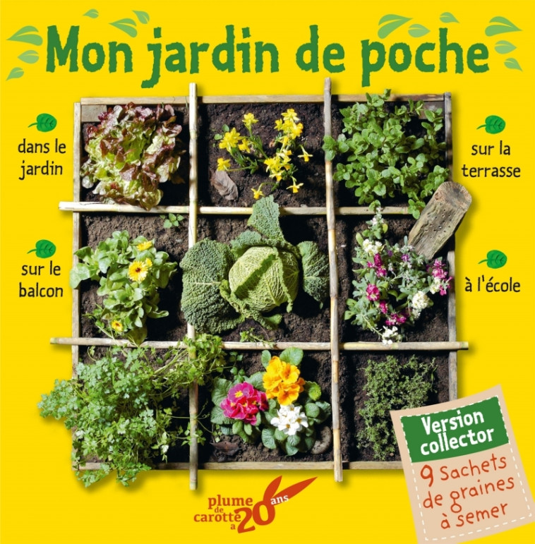 Mon jardin de poche - Frédéric LISAK - PLUME CAROTTE