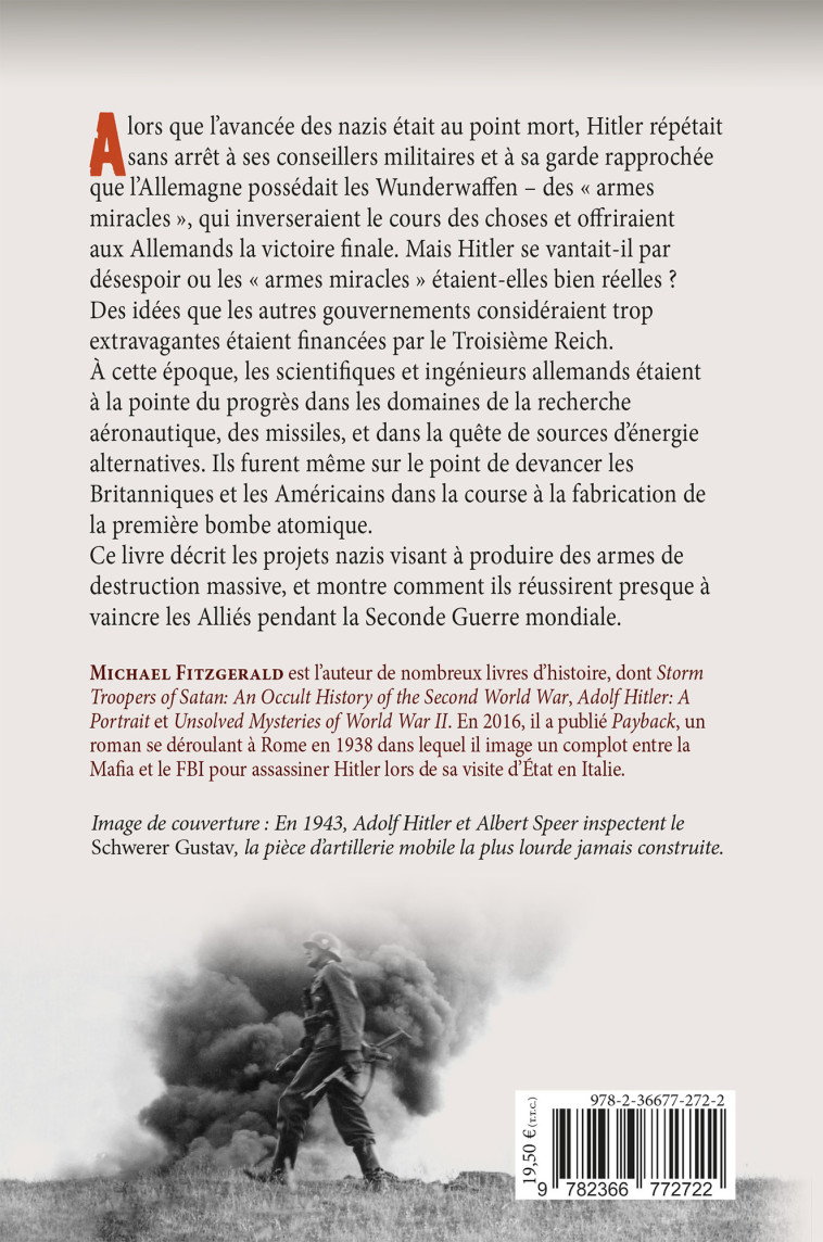 Les Armes secrètes d'Hitler - Michael Fitzgerald - GREMESE