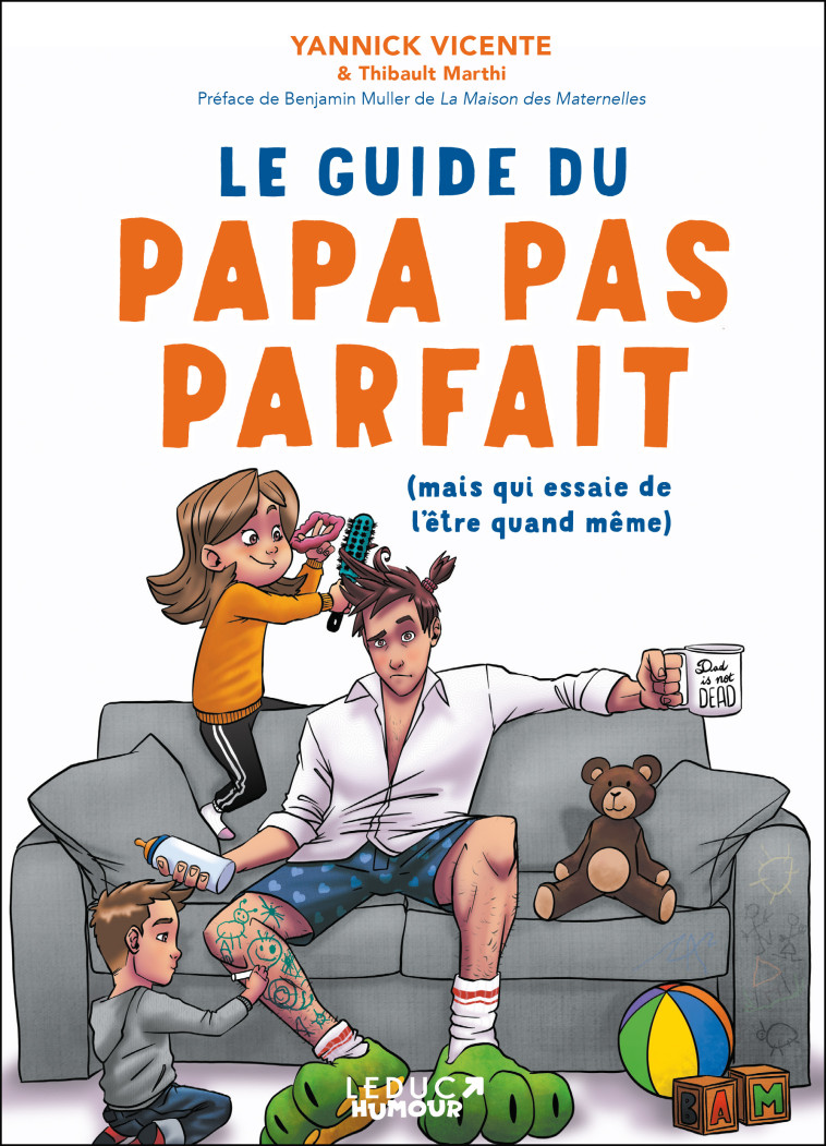 Le guide du papa pas parfait - Yannick Vicente - LEDUC HUMOUR