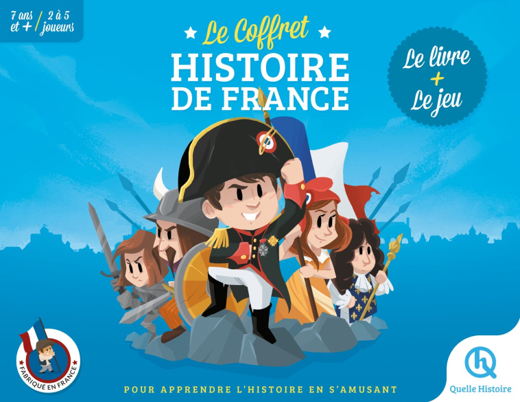 Le coffret Histoire de France -   - QUELLE HISTOIRE