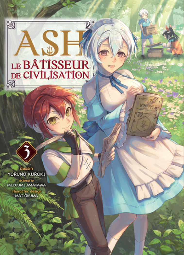 Ash, le bâtisseur de civilisation T03 - Kuroki Yoruno - KOMIKKU EDTS