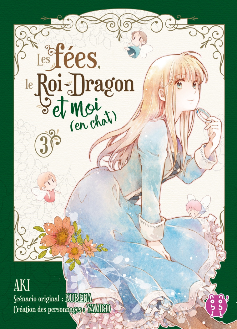 Les fées, le Roi-Dragon et moi (en chat) T03 -  Aki - NOBI NOBI