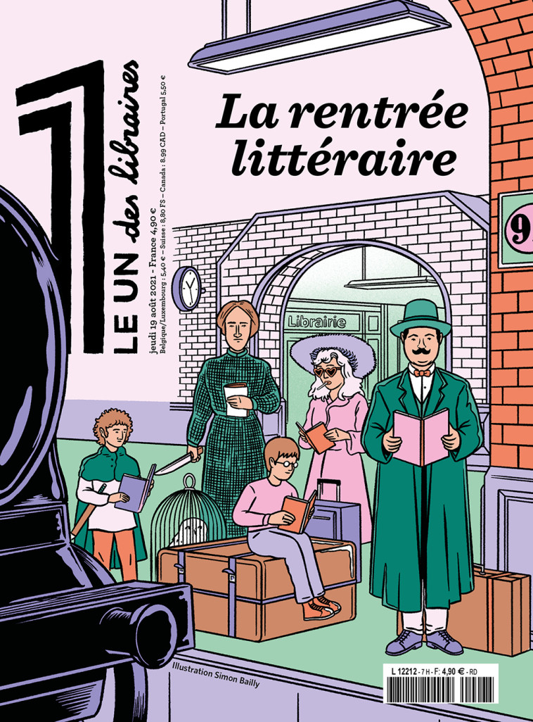 LE 1 DES LIBRAIRES - LA RENTREE LITTÉRAIRE 2021 -  Collectif - LE UN