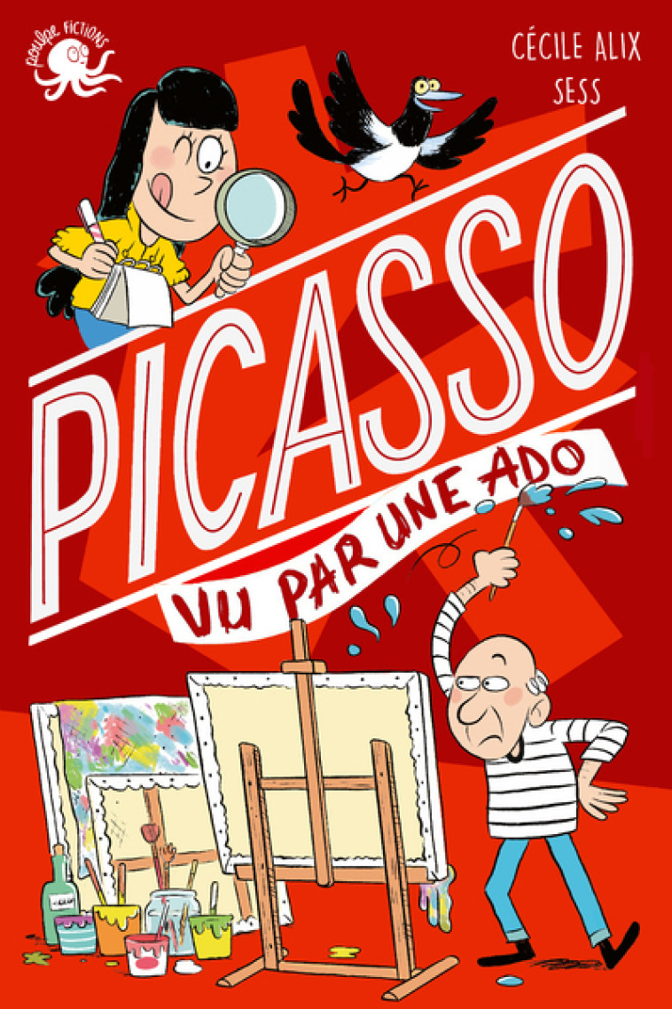 100 % Bio - Picasso vu par une ado - Cécile Alix - POULPE FICTIONS