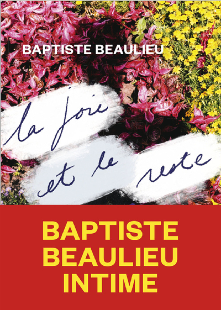 La joie et le reste - Baptiste Beaulieu - ICONOCLASTE