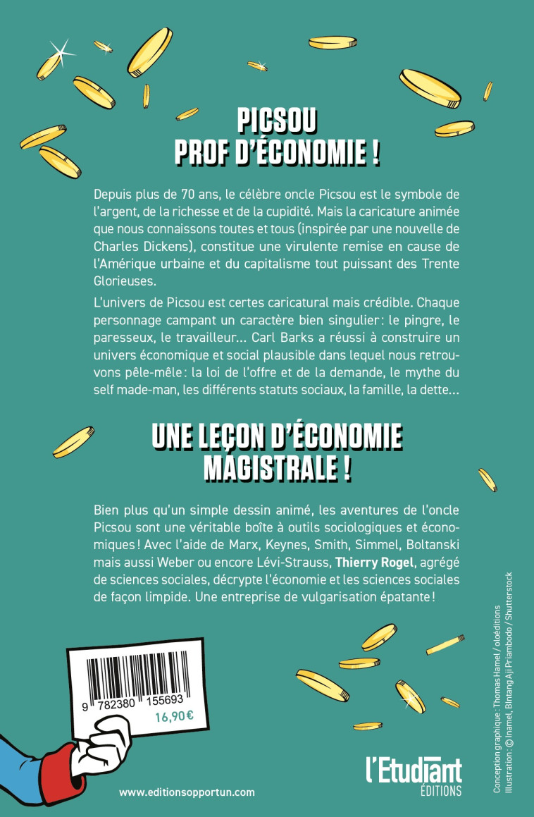 L'économie et les sciences sociales selon Picsou - Thierry Rogel - L ETUDIANT