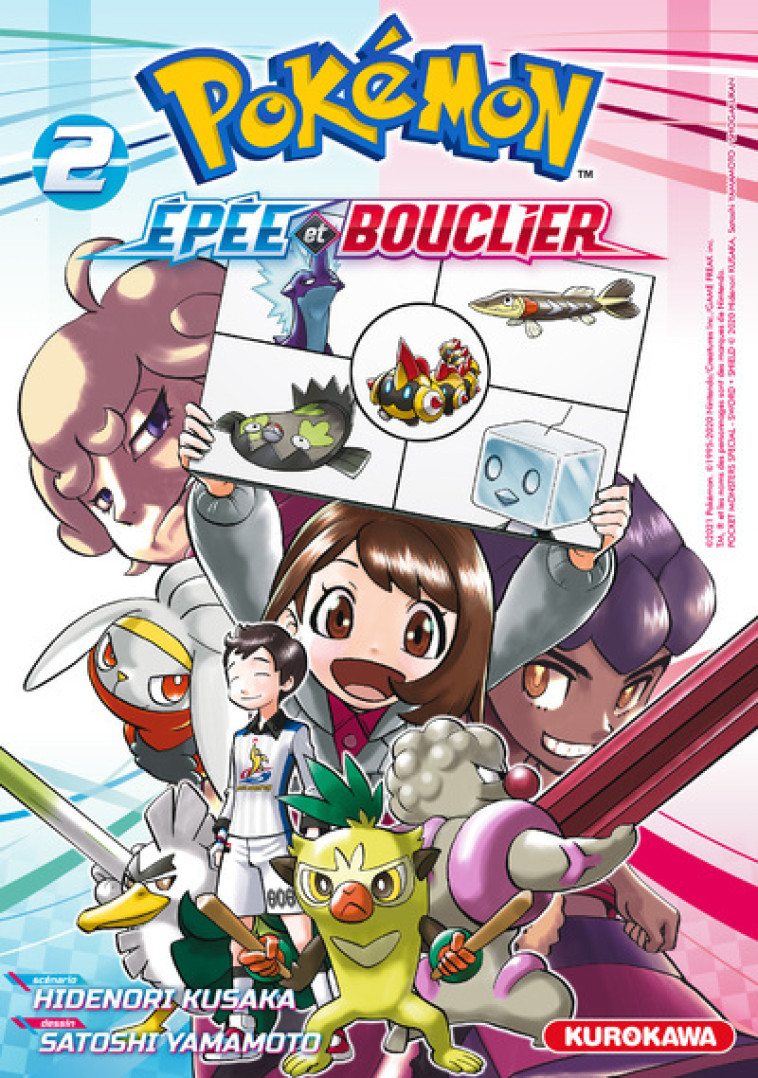 Pokémon Epée et Bouclier - tome 2 - Hidenori Kusaka - KUROKAWA