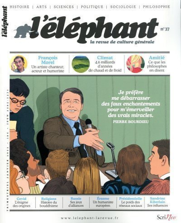 L' Éléphant - N° 37 -  Collectif - SCRINEO