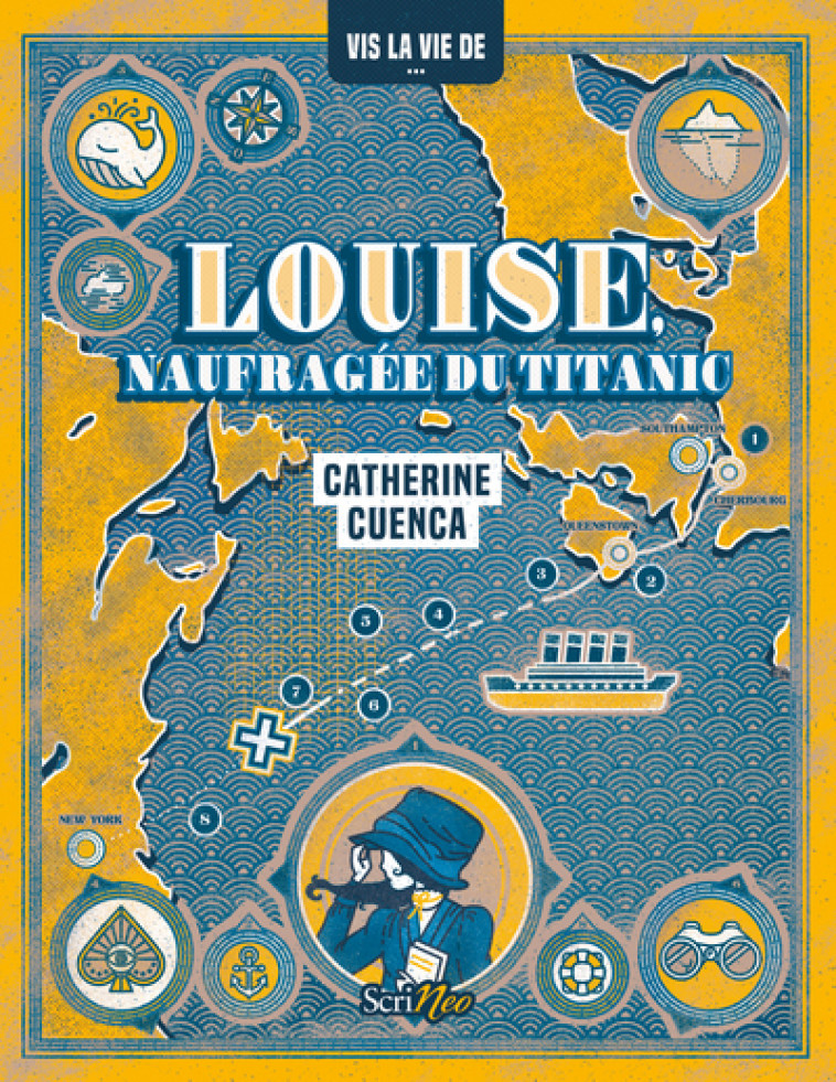 Louise, naufragée du Titanic - Catherine Cuenca - SCRINEO