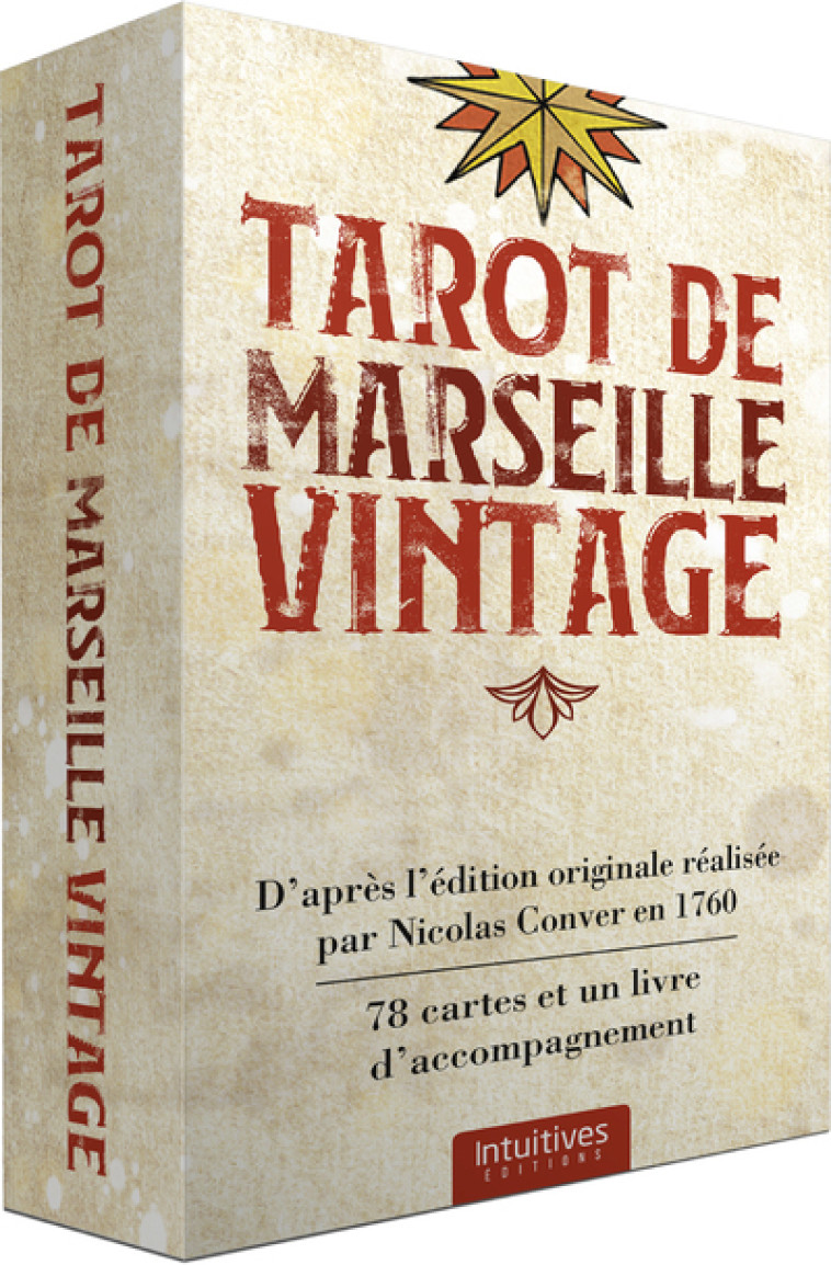 Coffret Tarot de Marseille Vintage - Anna Maria Morsucci - EDT INTUITIVES