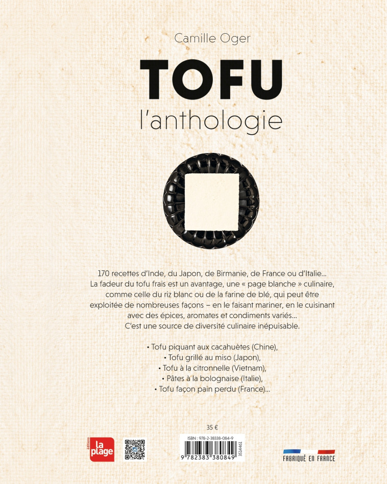 Tofu l'Anthologie - Version enrichie - Camille Oger - LA PLAGE