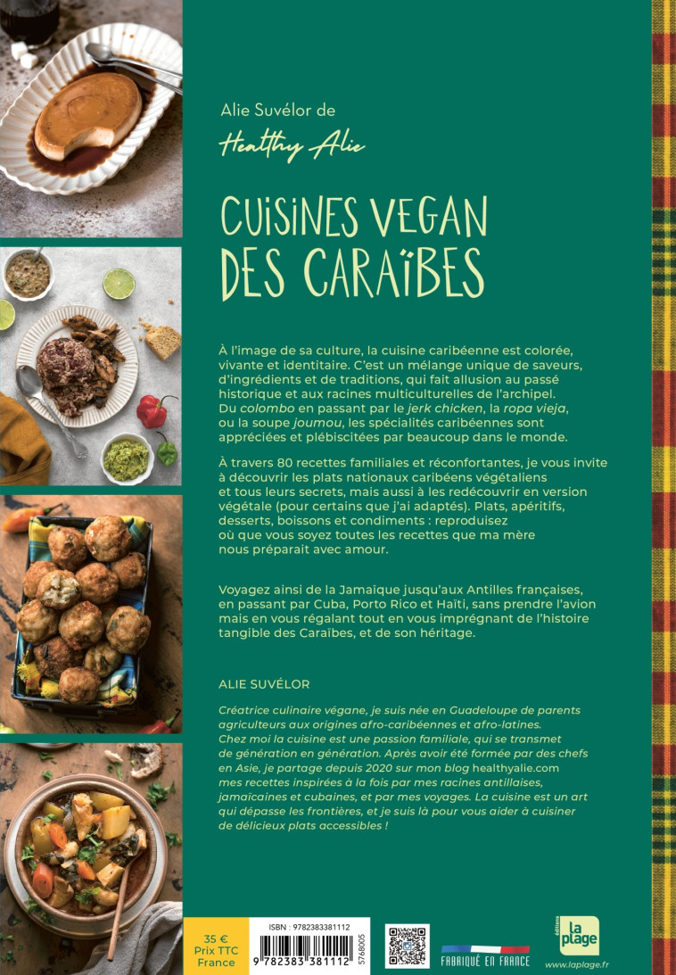 Cuisines vegan des Caraïbes - Healthy Alie - LA PLAGE