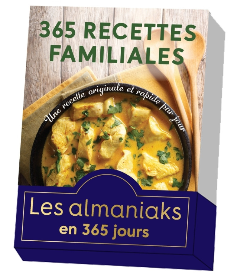 Almaniak 365 Recettes familiales - Virginie Fouquet - 365 PARIS