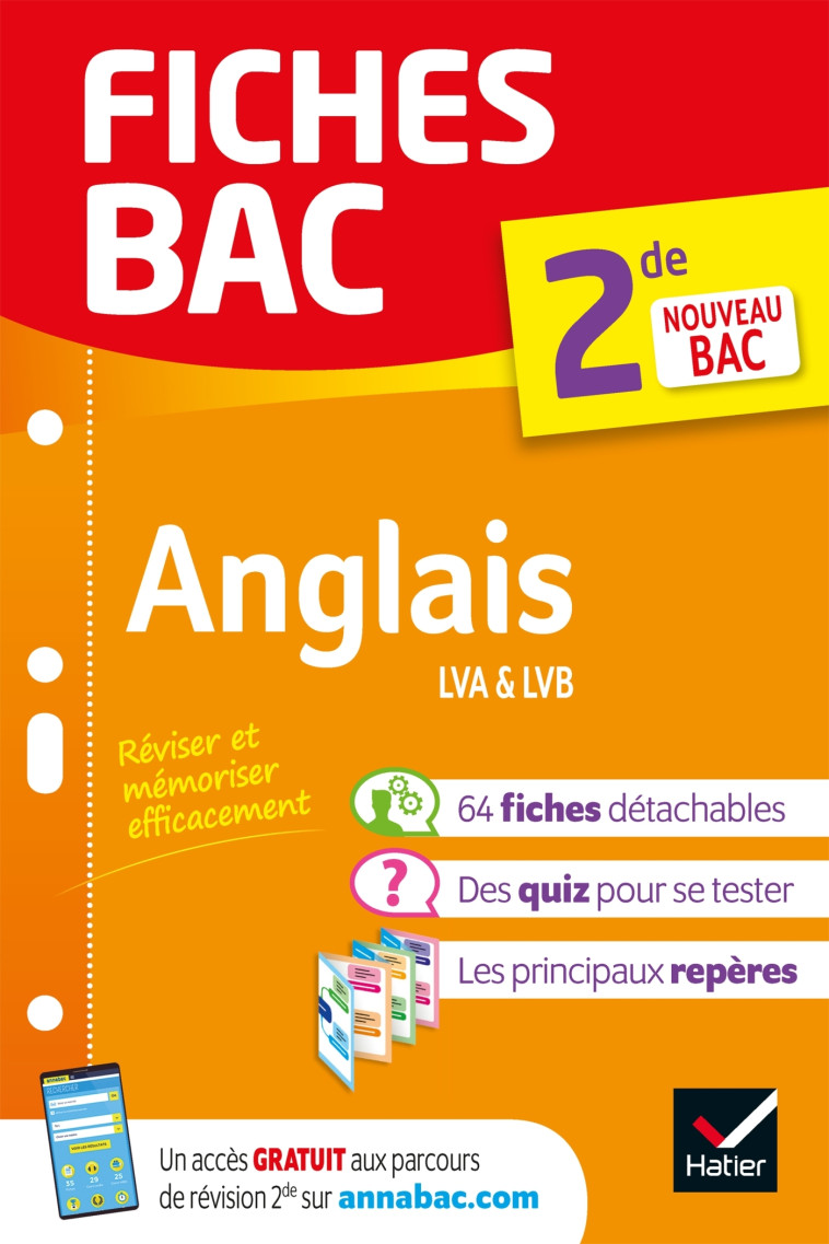 Fiches bac - Anglais 2de - Michelle Malavieille - HATIER