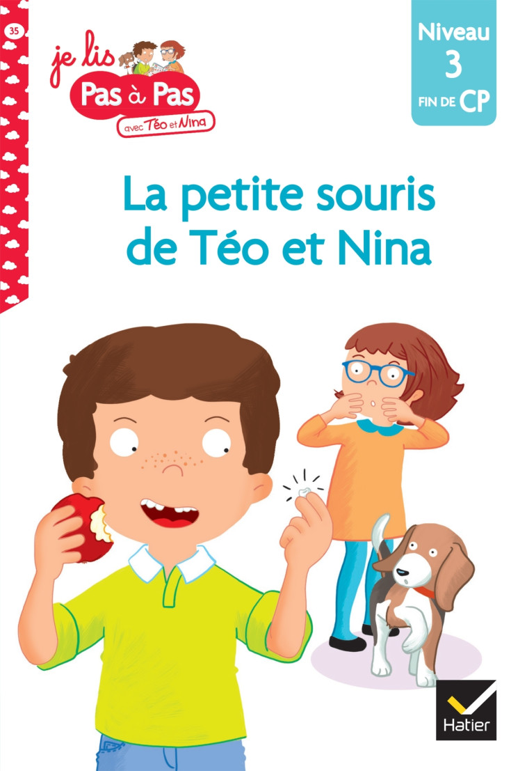 Téo et Nina Fin de CP Niveau 3 - La petite souris de Téo et Nina - Marie-Hélène Van Tilbeurgh - HATIER